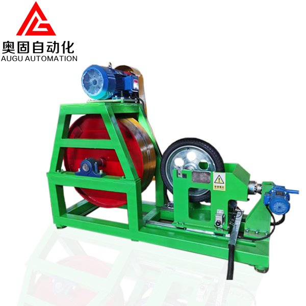 Motozikleta pneumatikoen kilometrajea probatzeko makina